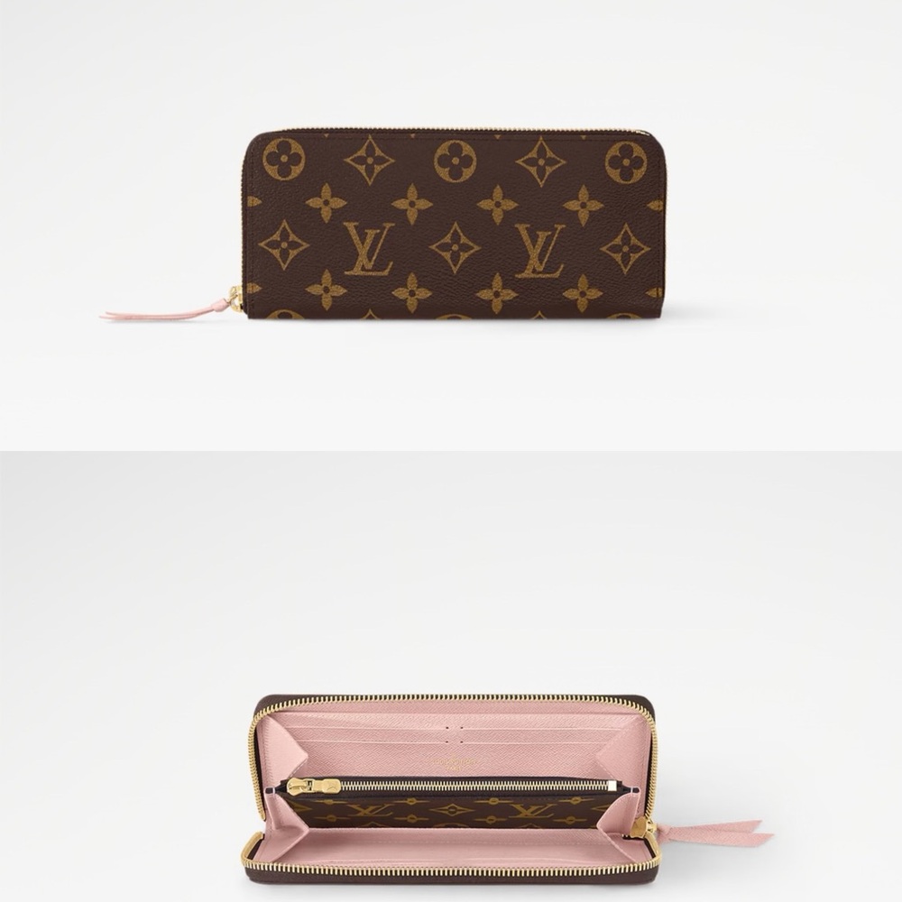 Authentic Louis Vuitton Clémence Monogram Wallet